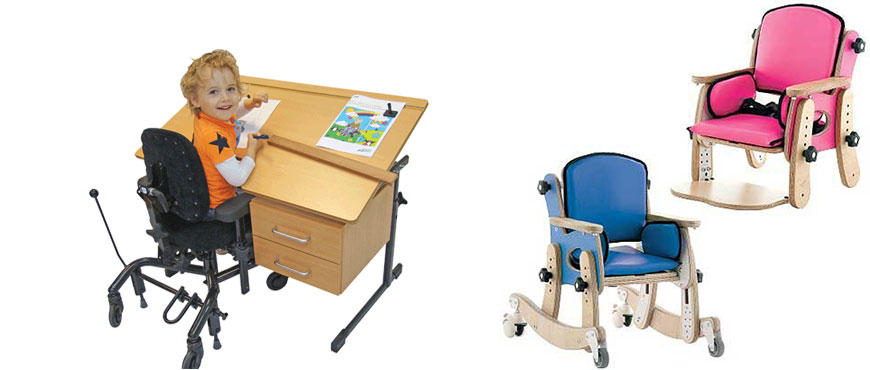 Engelliler İçin Özel Üretim Okul Sırası, Sandalye, Masa ve Mobilyalar