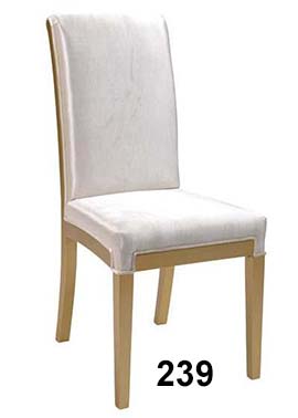 Beyaz Derili Sandalye
