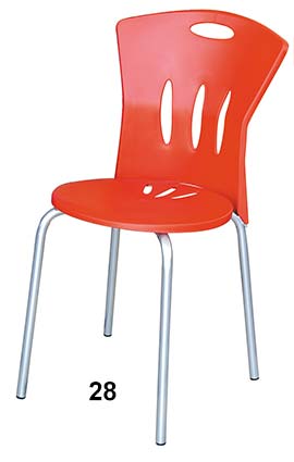 Kırmızı Werzalit Sandalye
