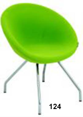 Açık Yeşil Renkli Dökme Süngerli Sandalye